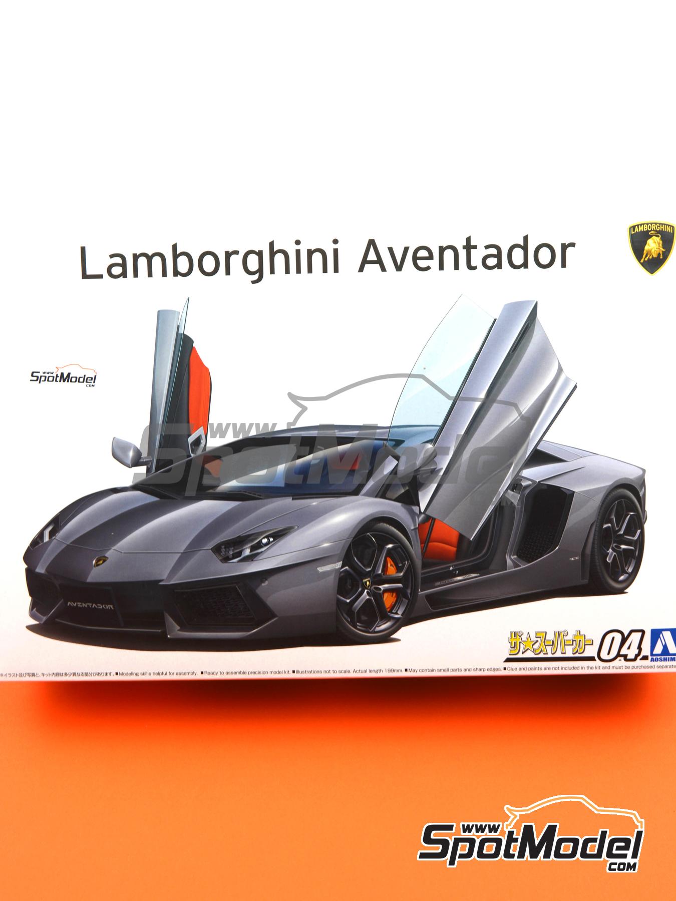1/24 Lamborghini Aventador SV Coupe #15130 ACADEMY HOBBY MODEL KITS 