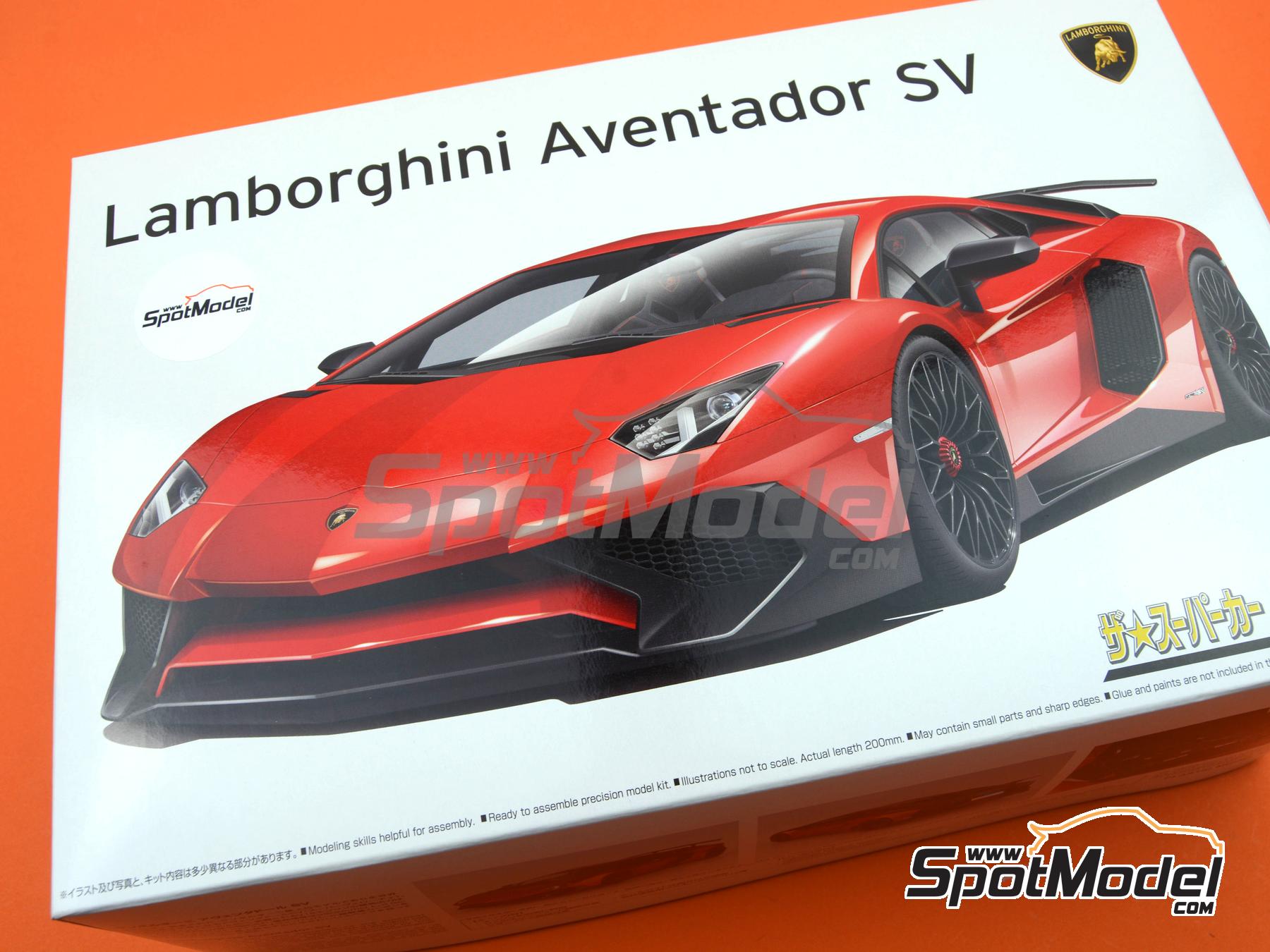 Aoshima 1/24 Lamborghini Aventador '15 Pirelli Edition