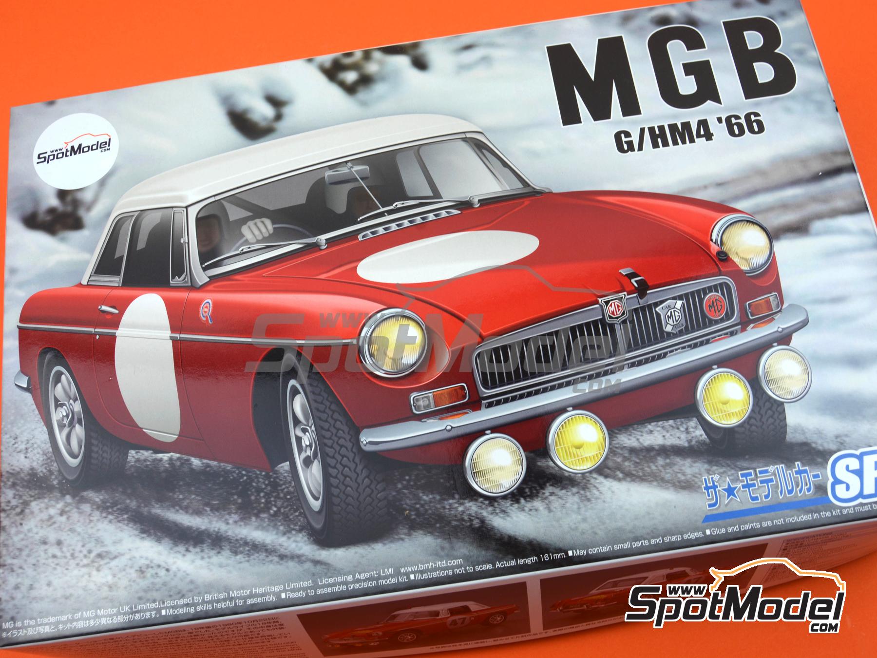 Aoshima 4905083061268: Car scale model kit 1/24 scale - MG MGB G/HM4 ...