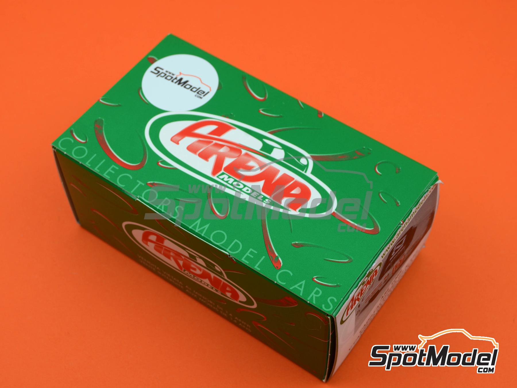 Image 9: Cadillac Serie 62 sponsored by Barry Motor Sales - Carrera Panamericana 1954 | Car scale model kit in 1/43 scale manufactured by Arena Modelli (ref.&nbsp;ARE1068)