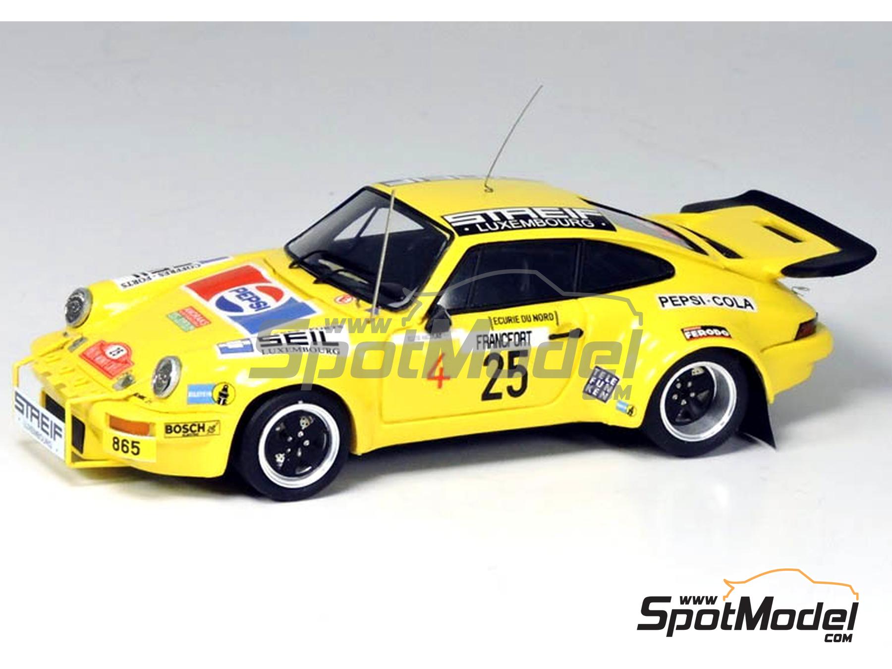 Image 1: Porsche 911 Carrera RS 3.0 sponsored by Pepsi - Monte Carlo Rally - Rallye Automobile de Monte-Carlo 1978 | Car scale model kit in 1/43 scale manufactured by Arena Modelli (ref.&nbsp;ARE1079)