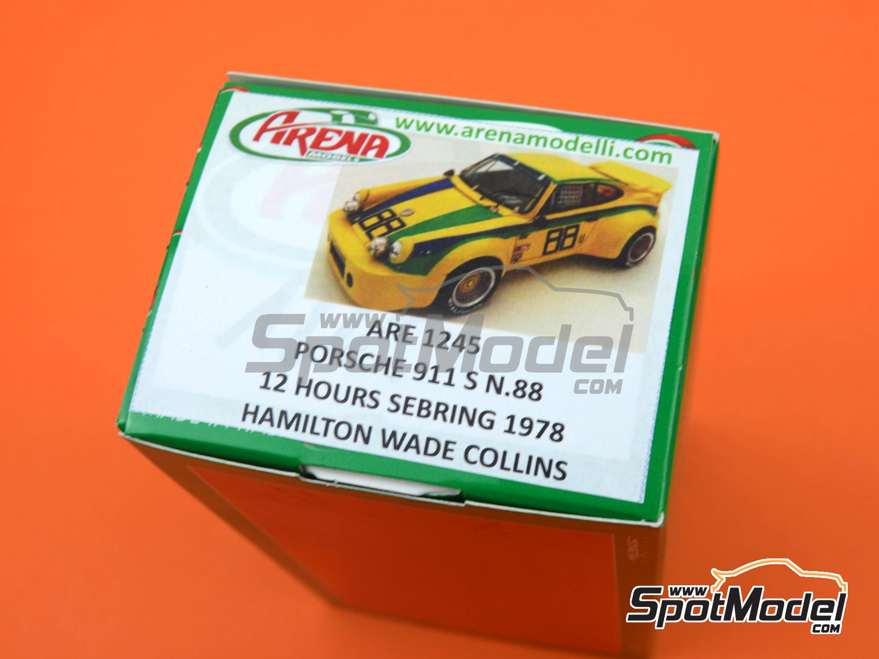 Arena Modelli ARE1245: Car scale model kit 1/43 scale - Porsche 911 S ...