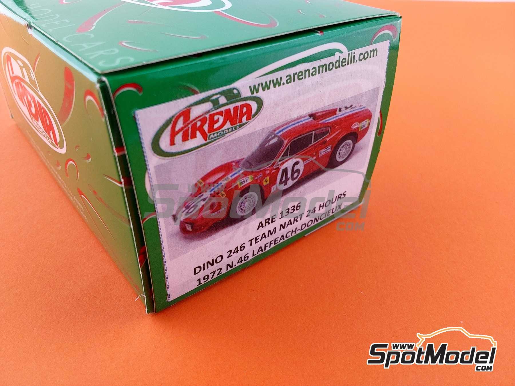 MR MODELS KIT BUILT FERRARI DINO 246 GT LE MANS 1972 MR58 1/43