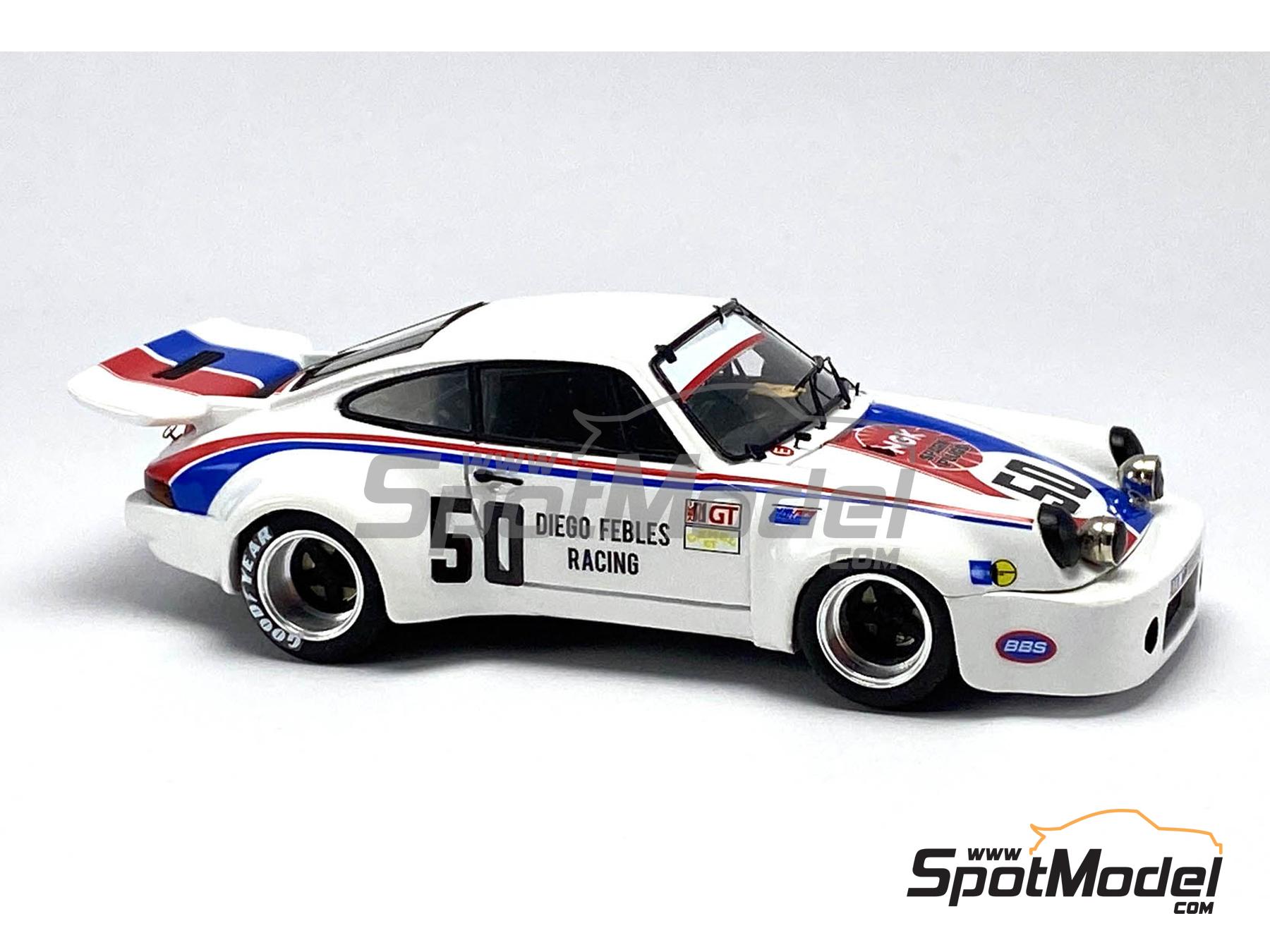 Image 1: Porsche 911 Carrera RSR Diego Febles Racing Team sponsored by NGK - 24 Hours of Daytona 1982 | Car scale model kit in 1/43 scale manufactured by Arena Modelli (ref. ARE1346)