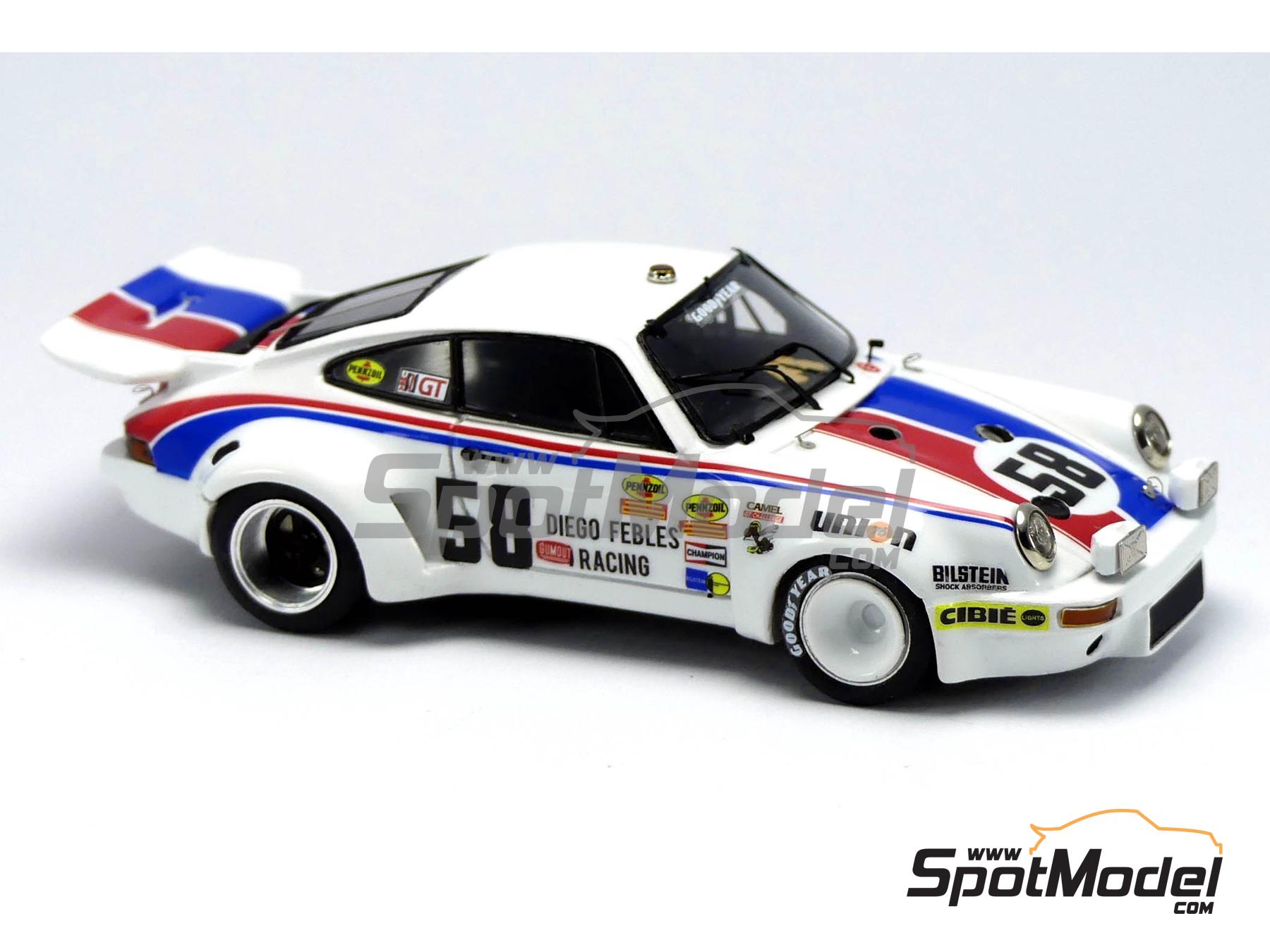 Image 1: Porsche 911 Carrera RSR Diego Febles Racing Team sponsored by Union - 24 Hours of Daytona 1978 | Car scale model kit in 1/43 scale manufactured by Arena Modelli (ref.&nbsp;ARE1347)