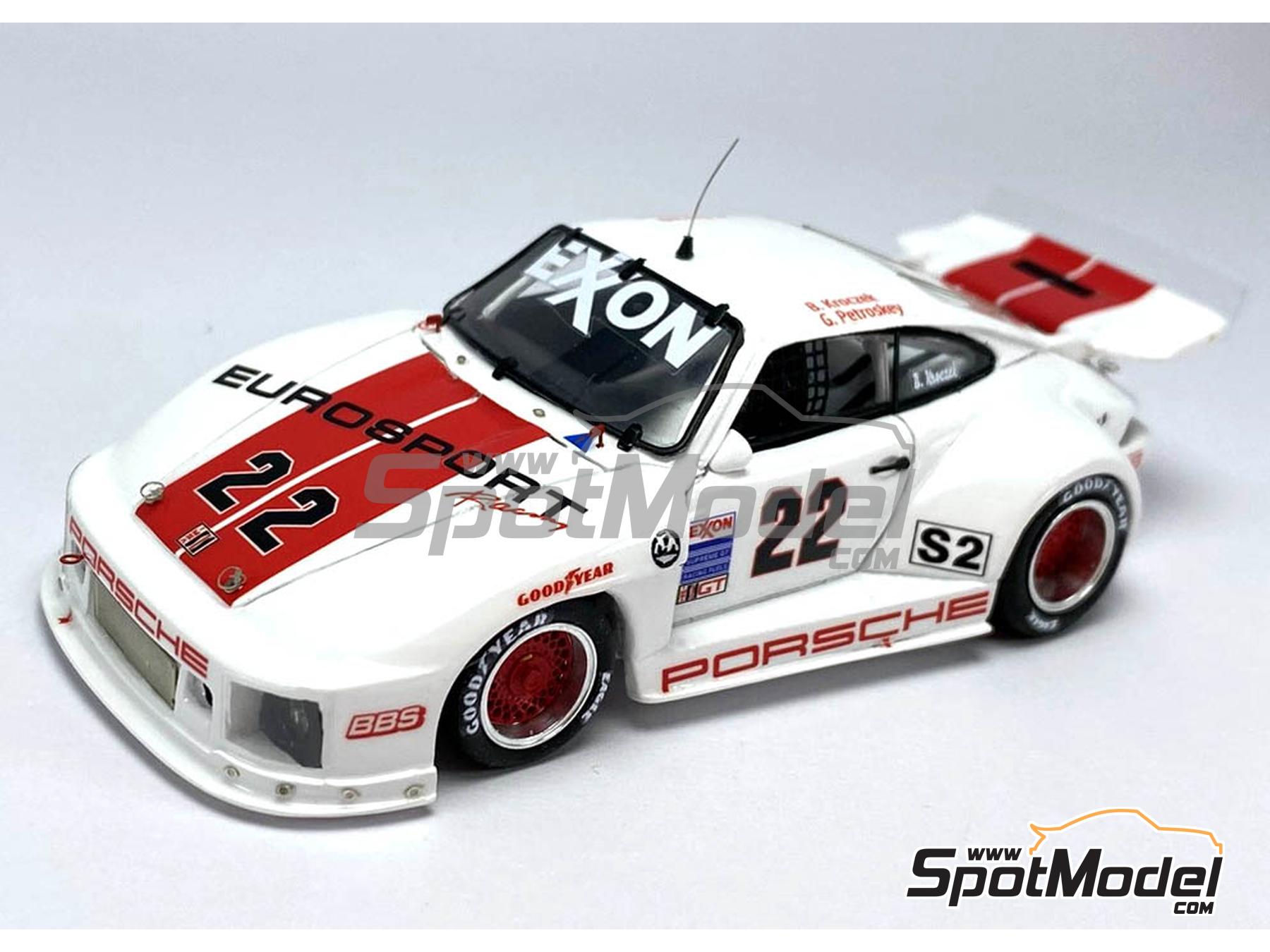 Image 1: Porsche 911 Slantnose patrocinado por Eurosport Racing - IMSA GTS Phoenix 1995 | Maqueta de coche en escala&nbsp;1/43 fabricado por Arena Modelli (ref.&nbsp;ARE1382)