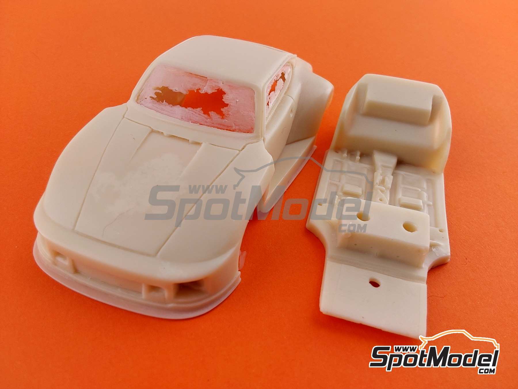 Image 8: Porsche 911 Slantnose patrocinado por Eurosport Racing - IMSA GTS Phoenix 1995 | Maqueta de coche en escala&nbsp;1/43 fabricado por Arena Modelli (ref.&nbsp;ARE1382)