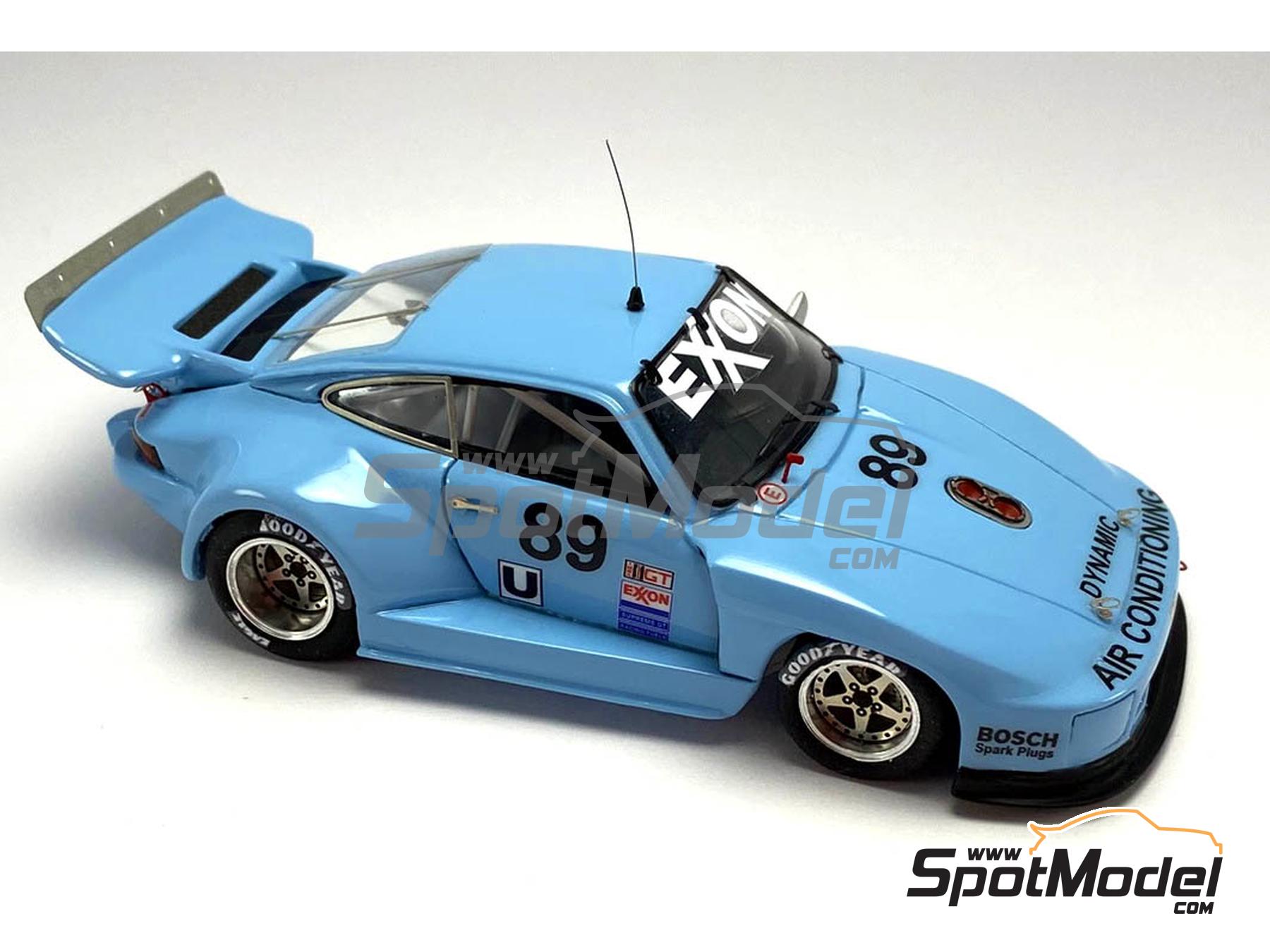 Image 1: Porsche 911 Slantnose sponsored by Dynamic - Lime Rock 1 Hour IMSA GT 1994 | Car scale model kit in 1/43 scale manufactured by Arena Modelli (ref.&nbsp;ARE1384)