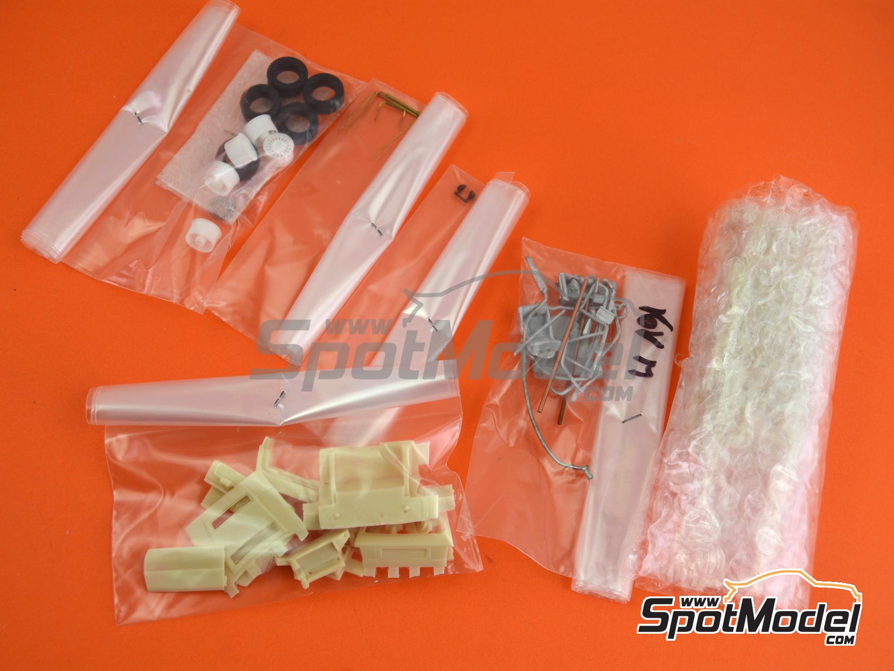 Image 9: Lancia Delta Integrale 16V Group A sponsored by Martini - Monte Carlo Rally - Rallye Automobile de Monte-Carlo 1990 | Car scale model kit in 1/43 scale manufactured by Arena Modelli (ref.&nbsp;ARE1413)