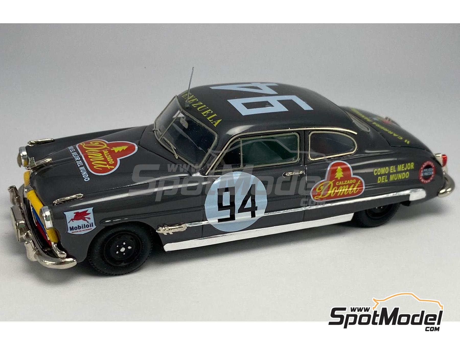 Image 1: Hudson Hornet patrocinado por Calzado Domit - Carrera Panamericana 1951 | Maqueta de coche en escala&nbsp;1/43 fabricado por Arena Modelli (ref.&nbsp;ARE1430)