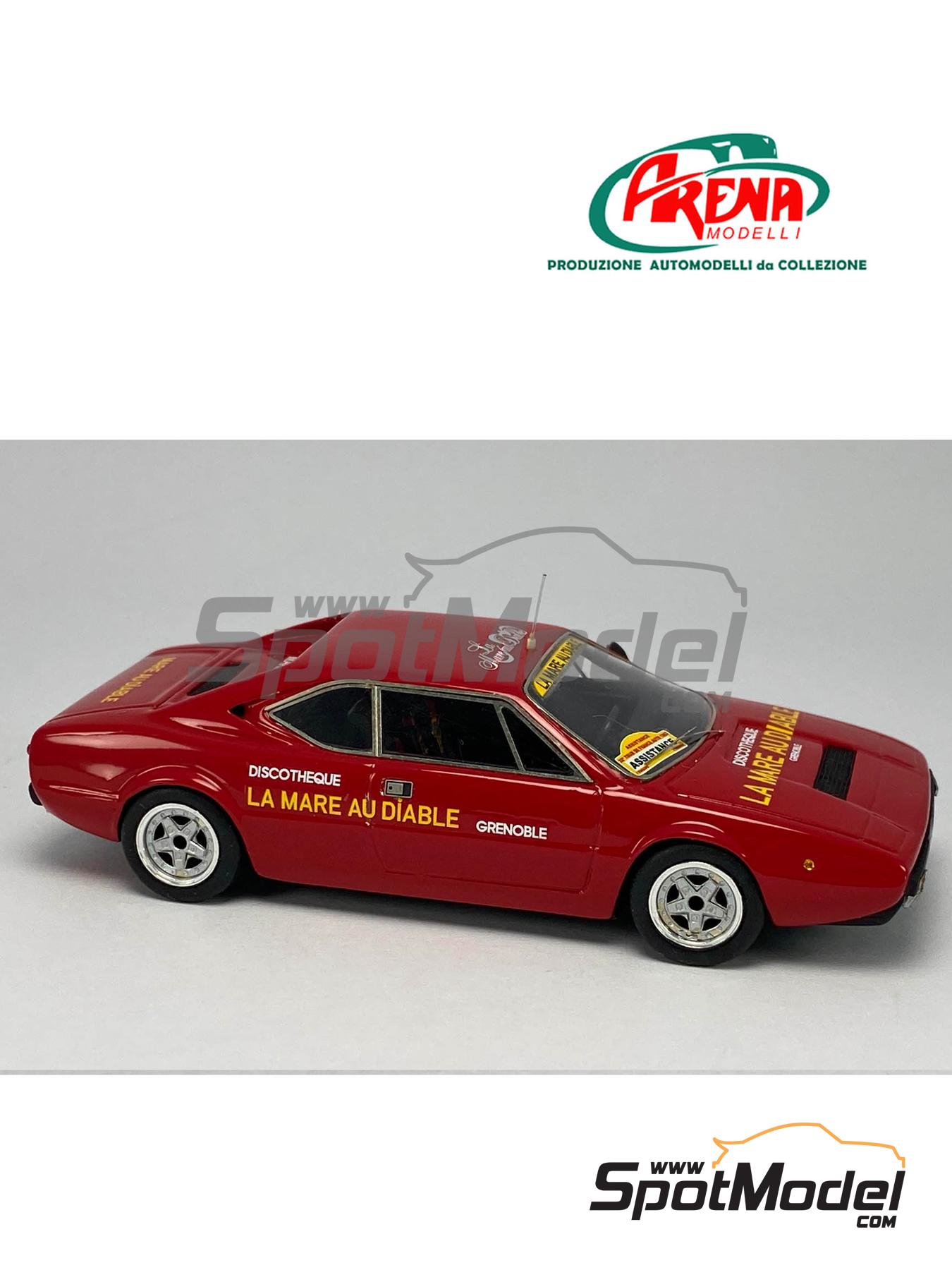 Ferrari 308 GT/4 Gauthier Team sponsored by La Mare au Diable - Tour de France Automobile 1983 | Car scale model kit in 1/43 scale manufactured by Arena Modelli (ref. ARE1438) image