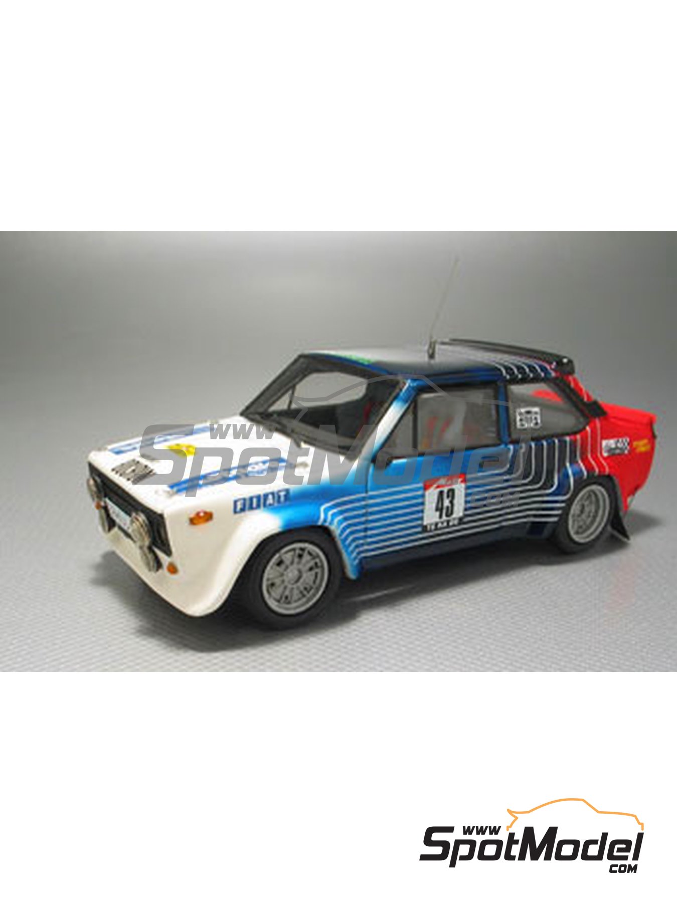 Arena Modelli ARE345: Car scale model kit 1/43 scale - Fiat 131 Racing ...