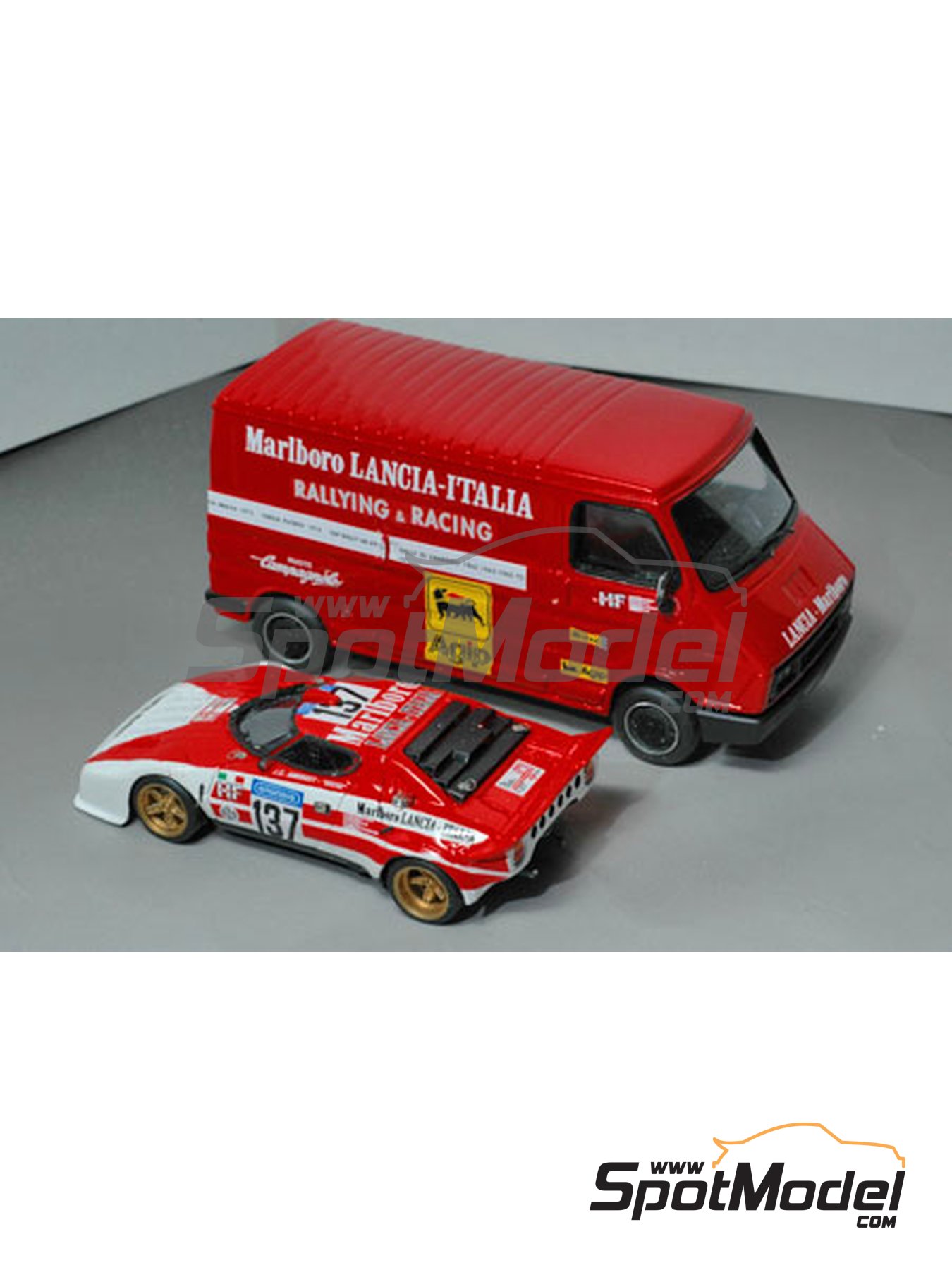 Kit Maquette Lancia Beta Gr.4 Alitalia #3 - Rallye Monte-Carlo 1975 - Microsprint 1/43