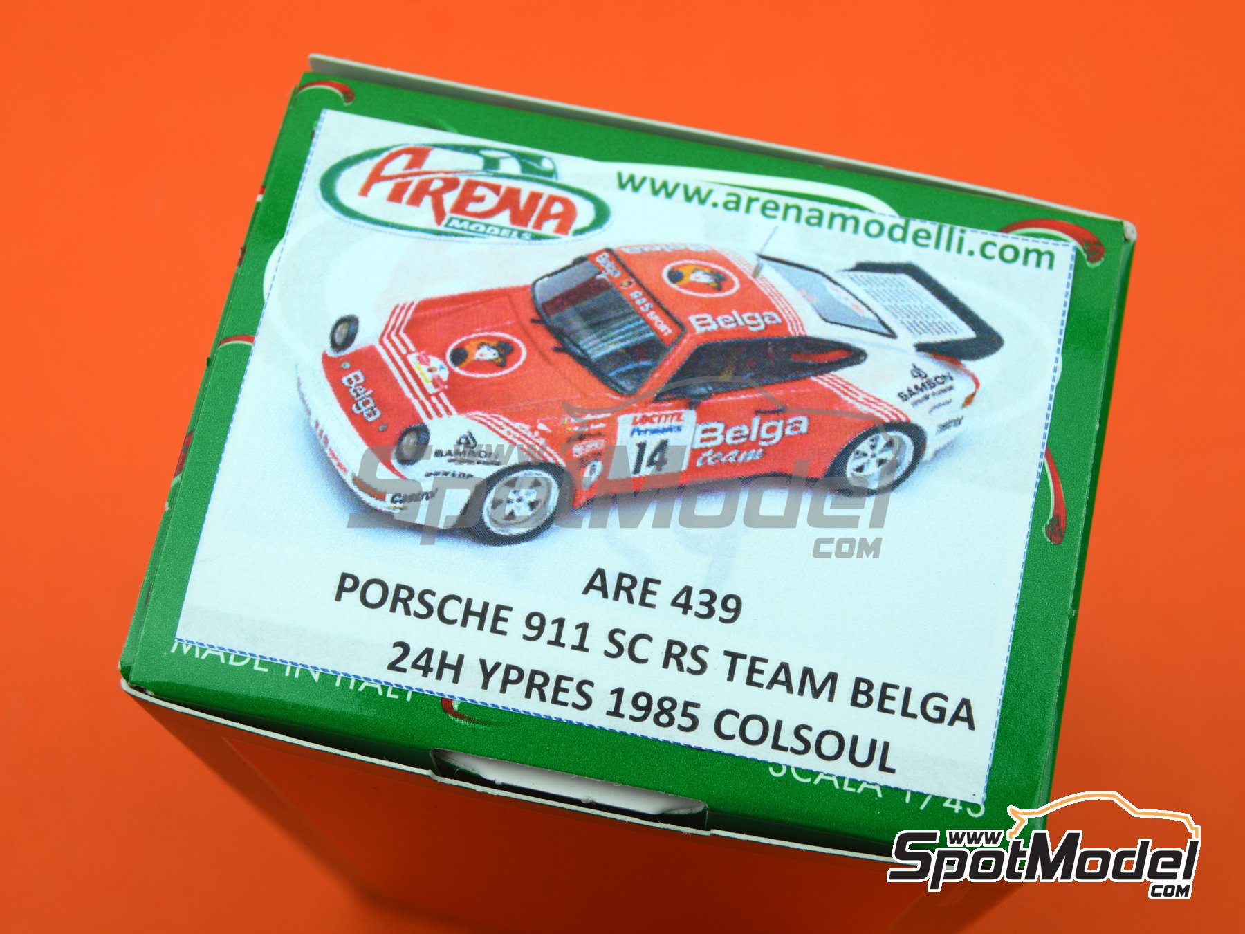 Decals 1/43 ref 1237 porsche 911 Bastos snijers 1983 rallye ardennes rally 