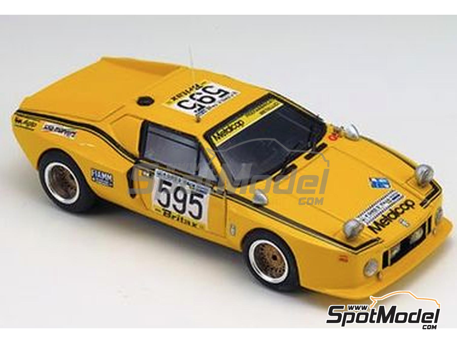 Image 1: De Tomaso Pantera patrocinado por Metalcop - Giro d'Italia Automobilistico 1976 | Maqueta de coche en escala&nbsp;1/43 fabricado por Arena Modelli (ref.&nbsp;ARE705)