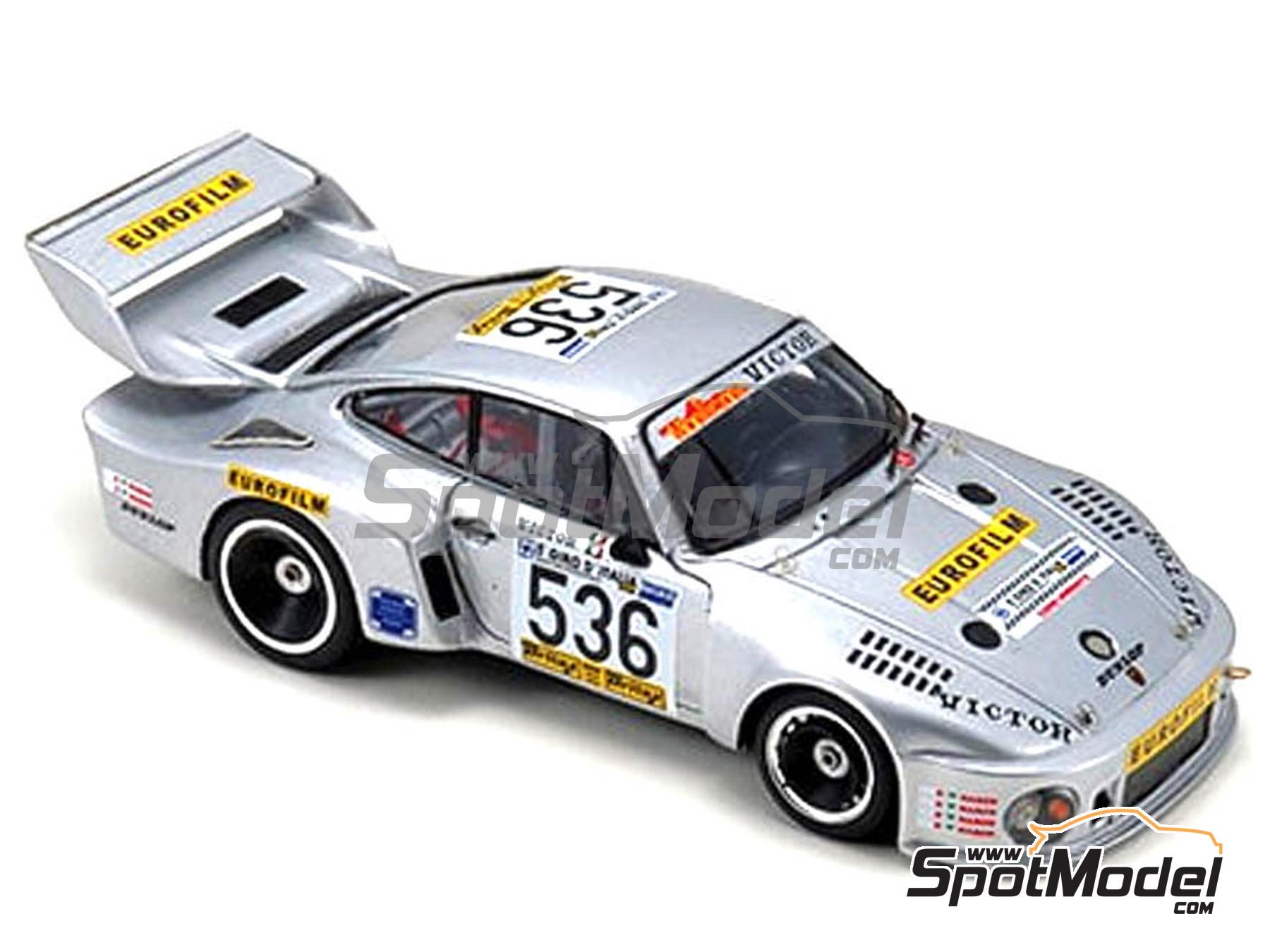 Image 1: Porsche 935 sponsored by Eurofilm - Giro d'Italia Automobilistico 1977 | Car scale model kit in 1/43 scale manufactured by Arena Modelli (ref.&nbsp;ARE784)
