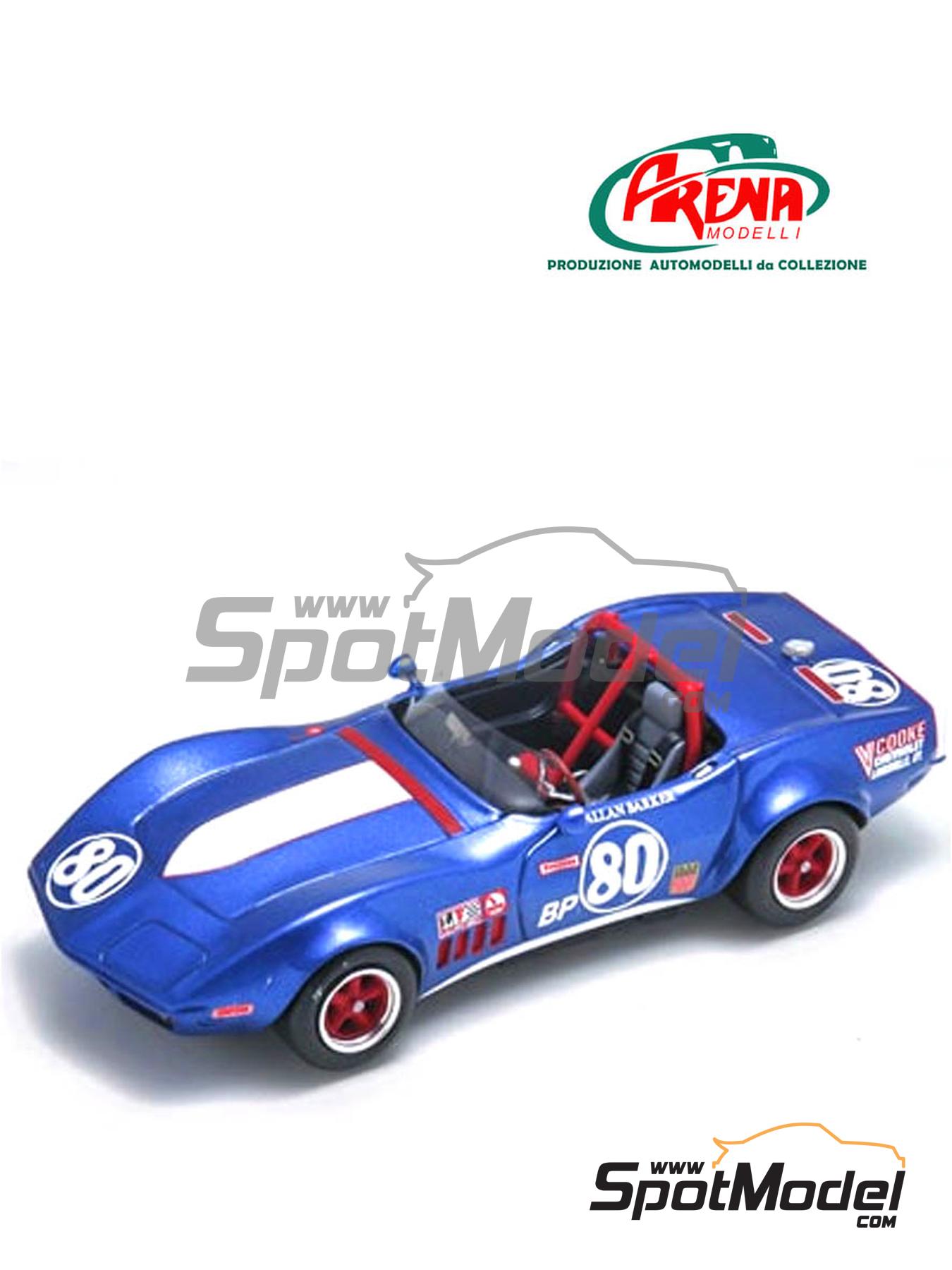 Maquette Kit Corvette C3 #14 Mid-Ohio 1979 - Arena Models échelle 1/43 En Résine - Neuf