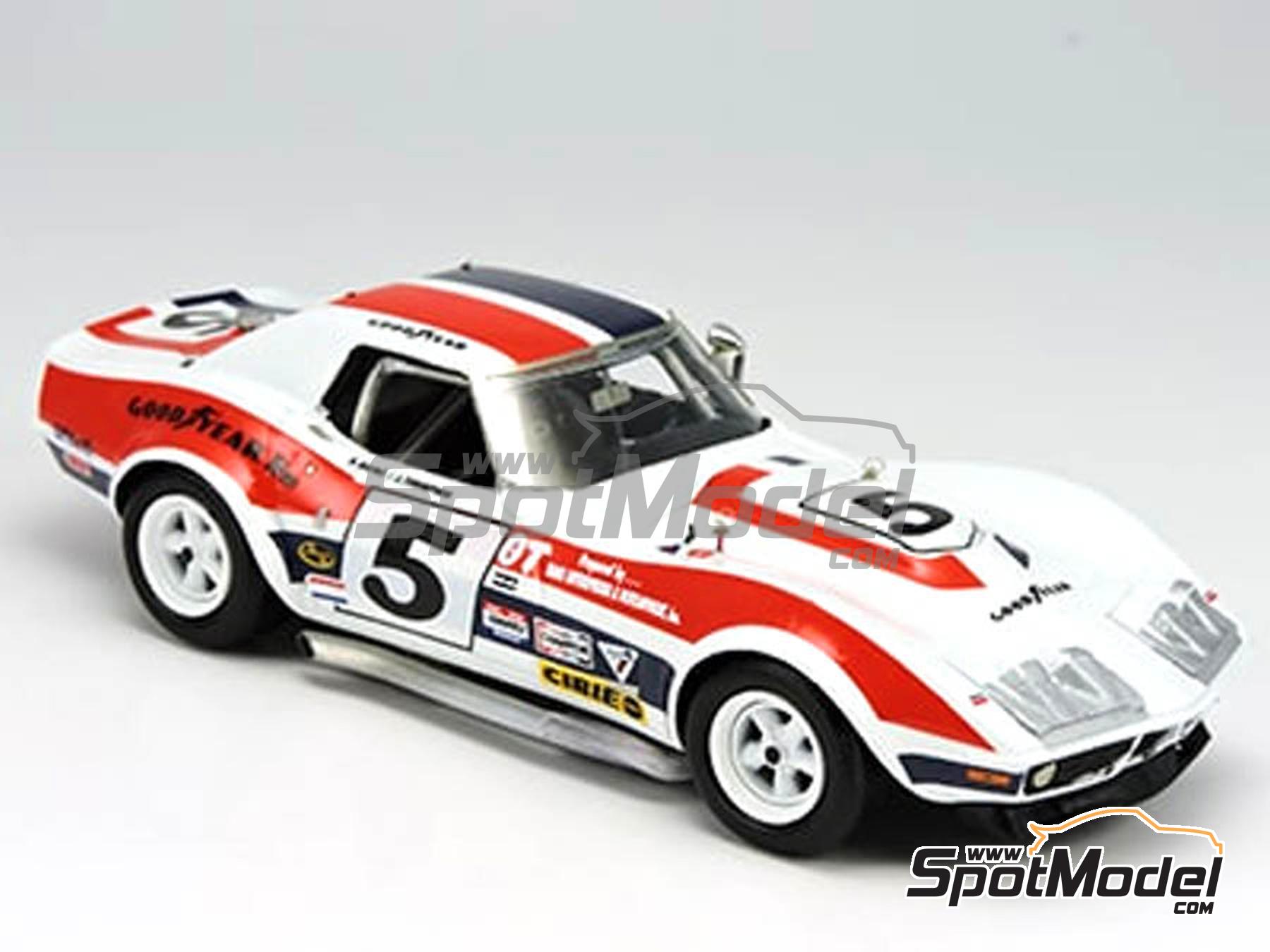 Image 1: Chevrolet Corvette C3 - 24 Hours of Daytona 1973 | Car scale model kit in 1/43 scale manufactured by Arena Modelli (ref.&nbsp;ARE819)