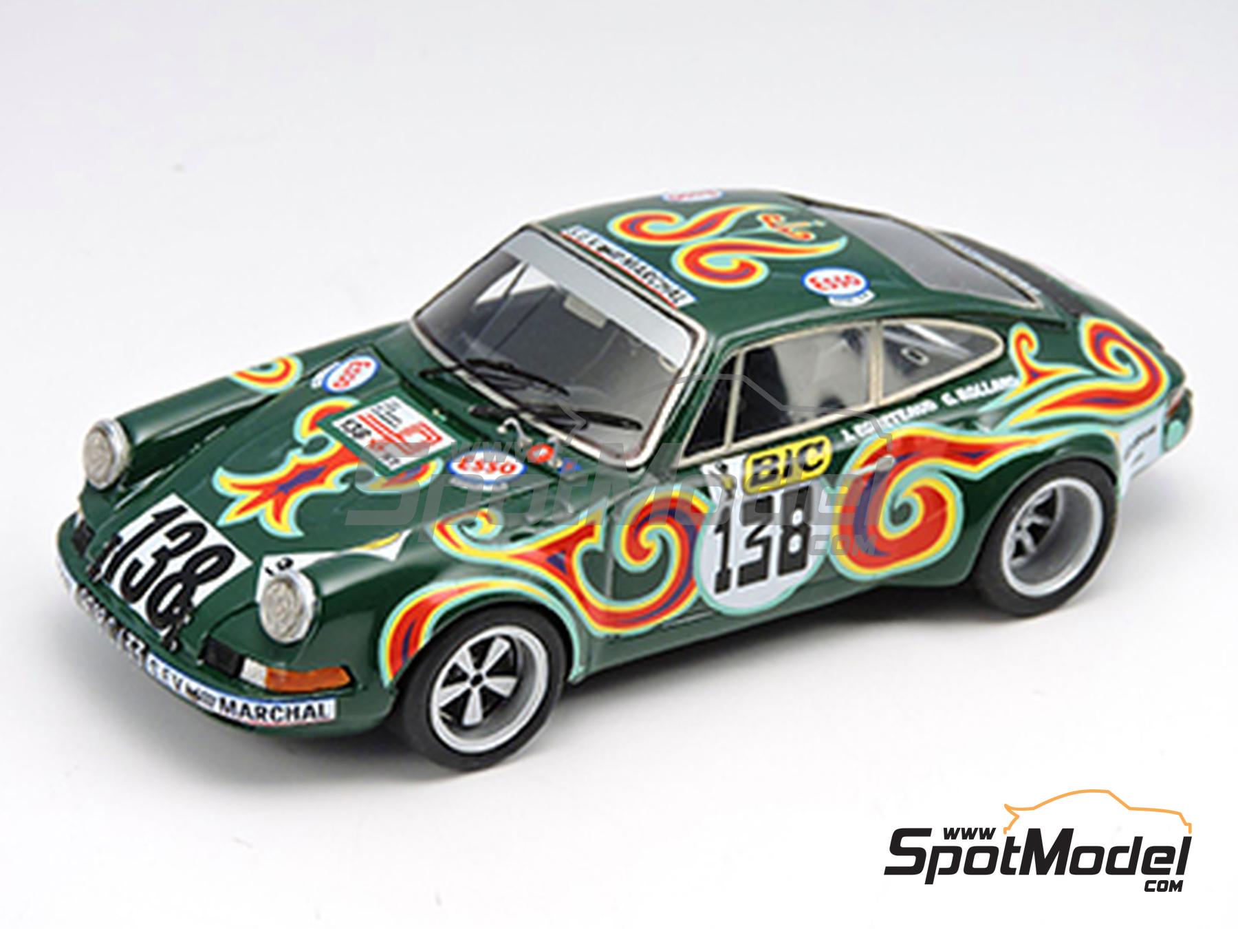 Fly A2084AR Porsche 911 Rally Safari 1971 A. Andersson H. Thorszelius AFTER RACE