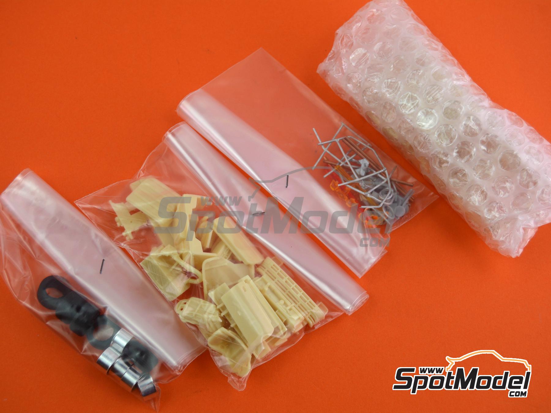 Image 6: Audi Quattro Group B Audi Sport Team sponsored by HB - Monte Carlo Rally - Rallye Automobile de Monte-Carlo 1984 | Car scale model kit in 1/43 scale manufactured by Arena Modelli (ref.&nbsp;ARE937)