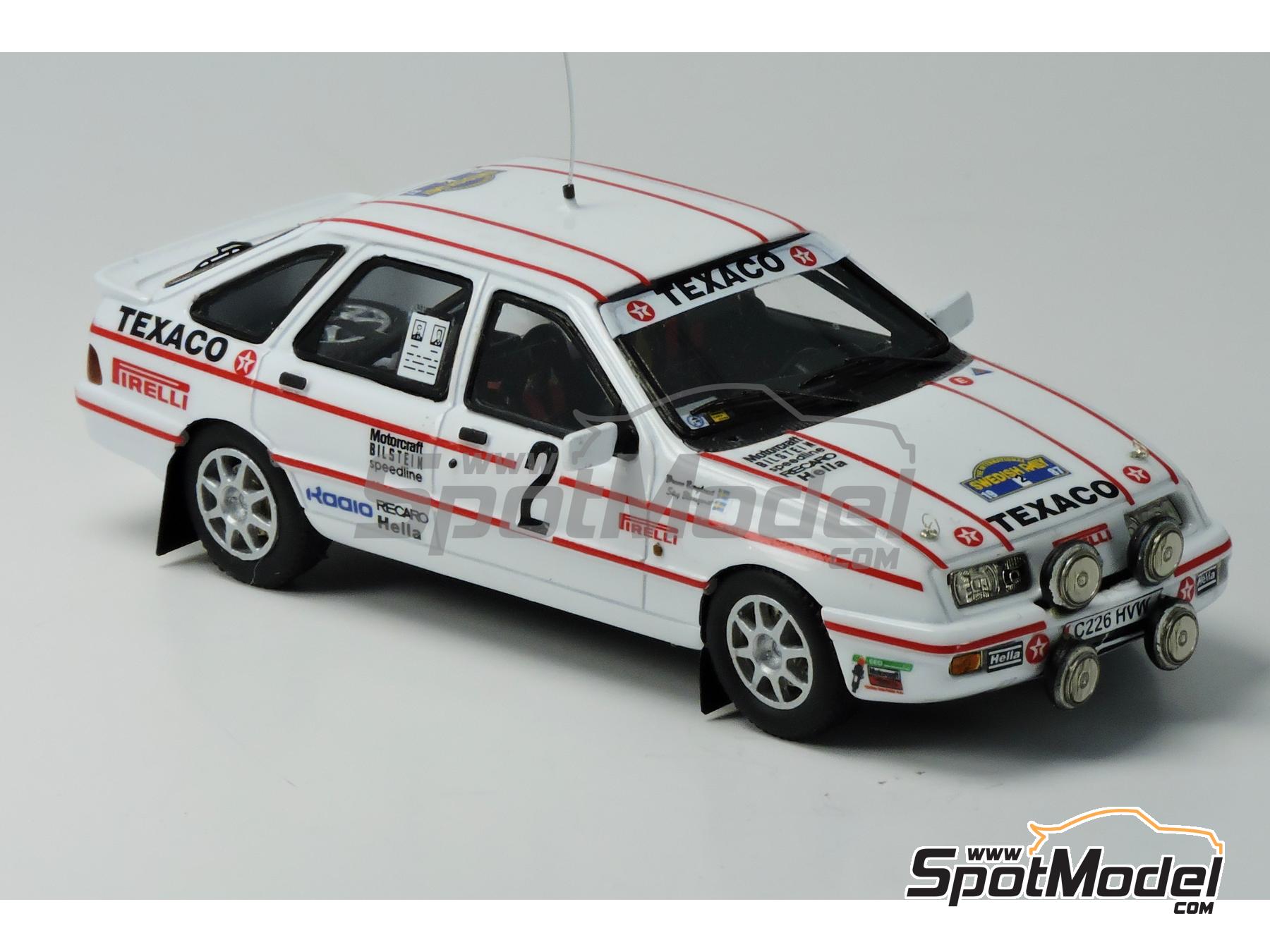 Diecast model cars Ford Sierra 1/43 Trofeu XR 4x4 No.3 Rallye WM Rallye Suède 19