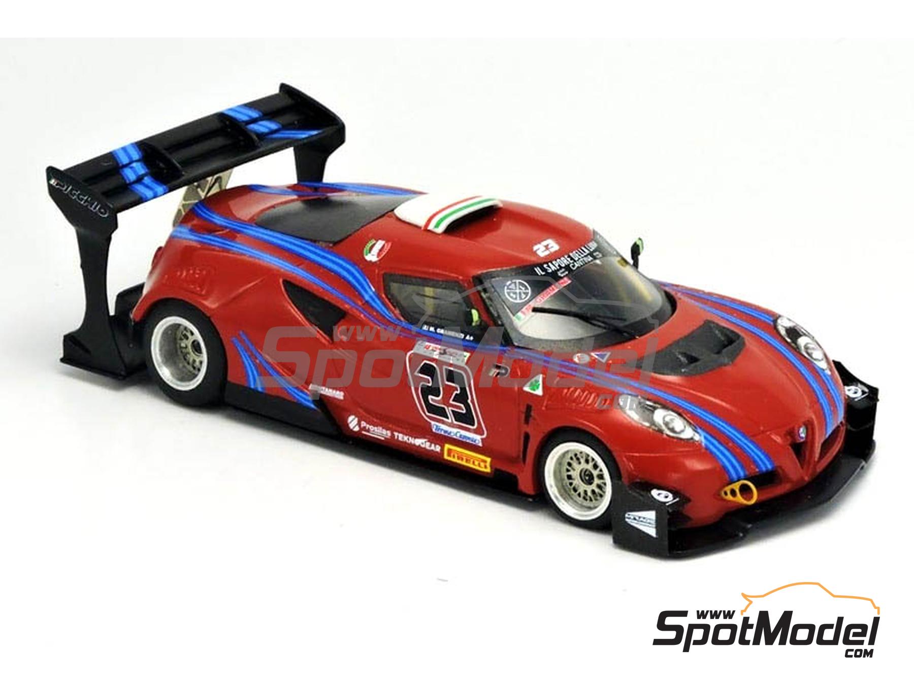 Image 1: Alfa Romeo 4C Picchio - Reventino Hill Climb 2016 | Car scale model kit in 1/43 scale manufactured by Arena Modelli (ref.&nbsp;ARE981)