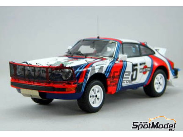 Image 2: Porsche 911SC Martini Racing - Safari Rally 1978 | Model car kit in 1/24 scale manufactured by Arena (ref.&nbsp;ARE861-24)