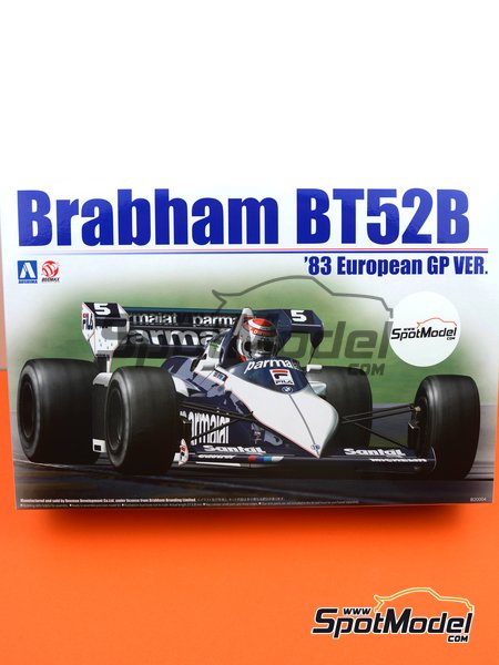 1983 Brabham BMW BT52 Italian GP Winner 1:20 Aoshima Beemax 106327 # 27