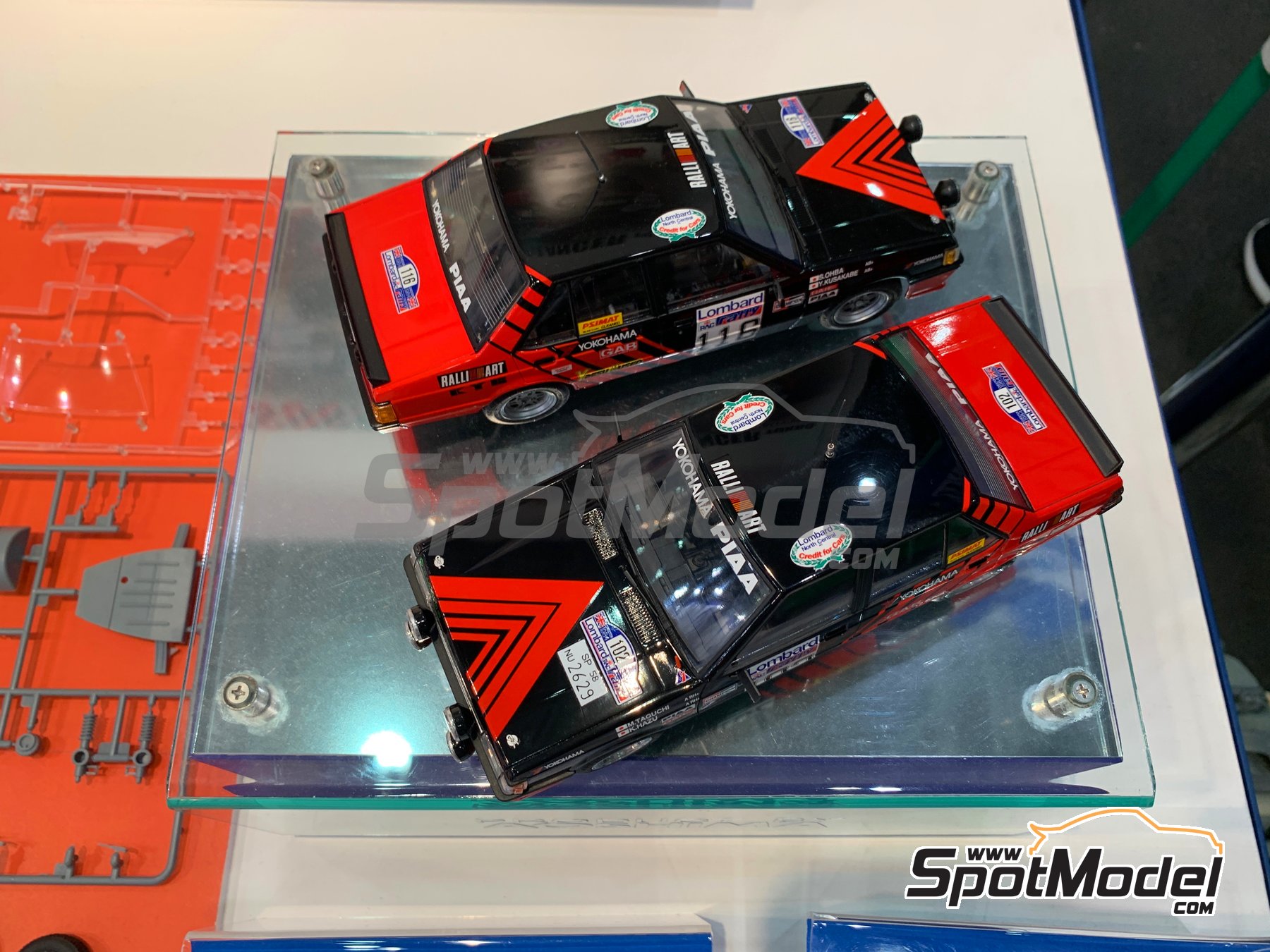 Beemax 1:24 Mitsubishi Lancer Turbo RAC Rally 1984 BM24022 - De Heilige
