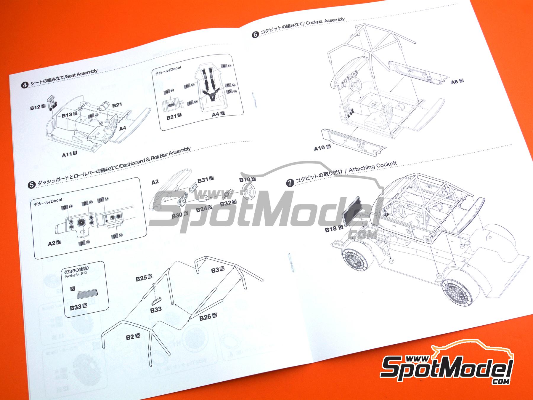 Image 28: BMW 320 E21 Turbo Grupo 5 Equipo Schnitzer patrocinado por Kraus Hi-Fi - Deutsche Rennsport Meisterschaft DRM Zolder Westfalen-Pokal 1980 | Maqueta de coche en escala&nbsp;1/24 fabricado por Beemax Model Kits (ref.&nbsp;BX24028, tambien 4545782078374)