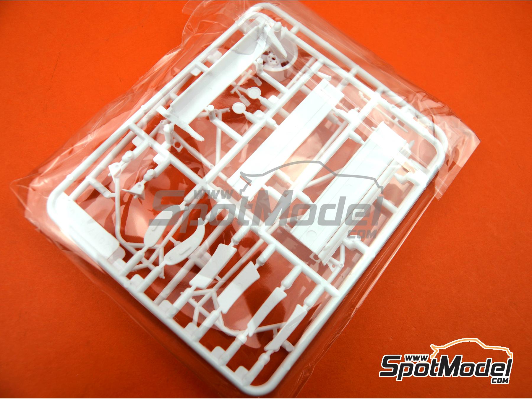 Image 8: Audi Sport Quattro S1 E2 Group B Audi Team Team sponsored by HB International - Monte Carlo Rally - Rallye Automobile de Monte-Carlo, Sanremo Rally 1985 and 1986 | Car scale model kit in 1/24 scale manufactured by Beemax Model Kits (ref.&nbsp;BX24035, also 4545782078398)