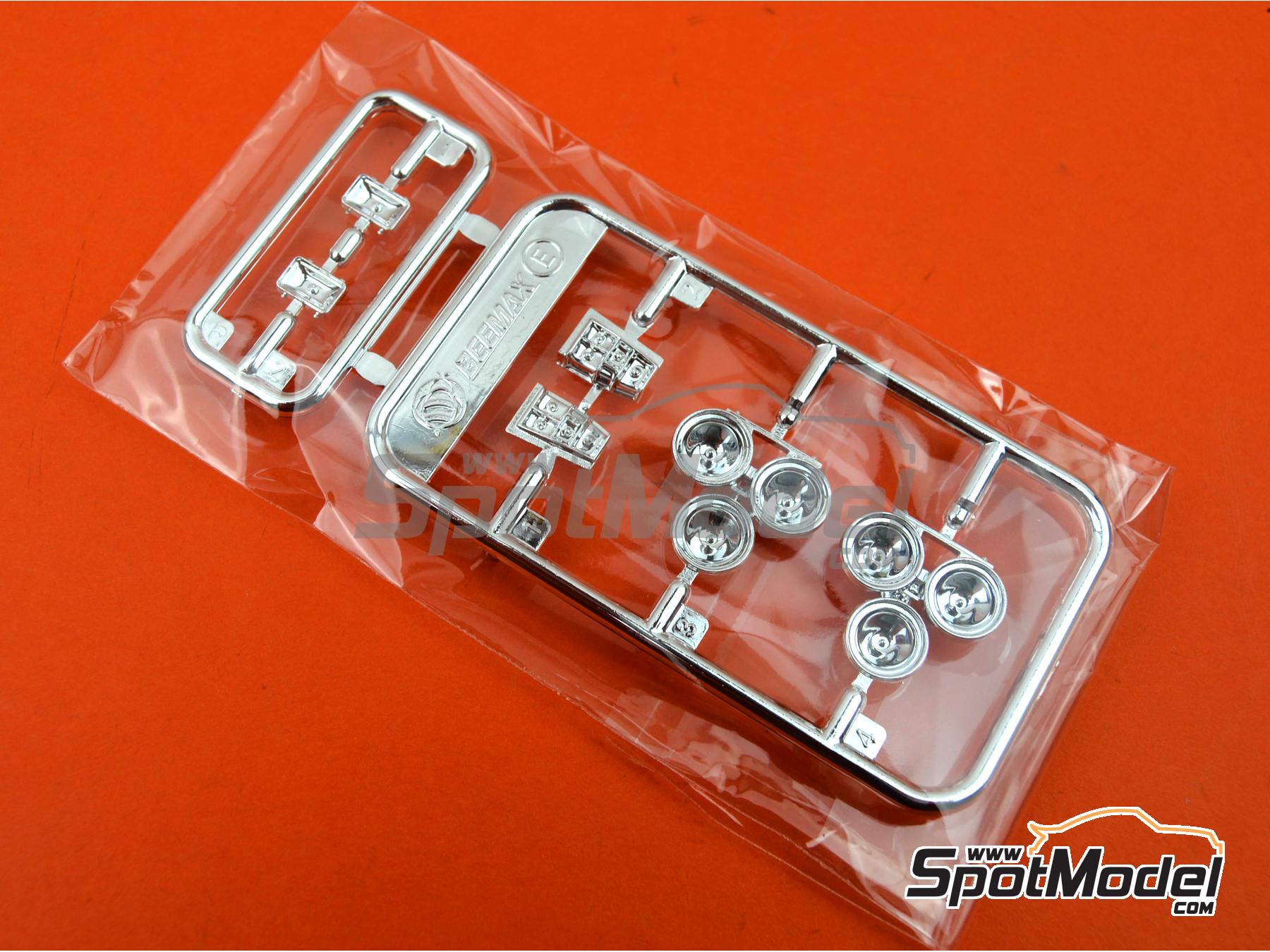 Image 11: Audi Sport Quattro S1 E2 Group B Audi Team Team sponsored by HB International - Monte Carlo Rally - Rallye Automobile de Monte-Carlo, Sanremo Rally 1985 and 1986 | Car scale model kit in 1/24 scale manufactured by Beemax Model Kits (ref.&nbsp;BX24035, also 4545782078398)