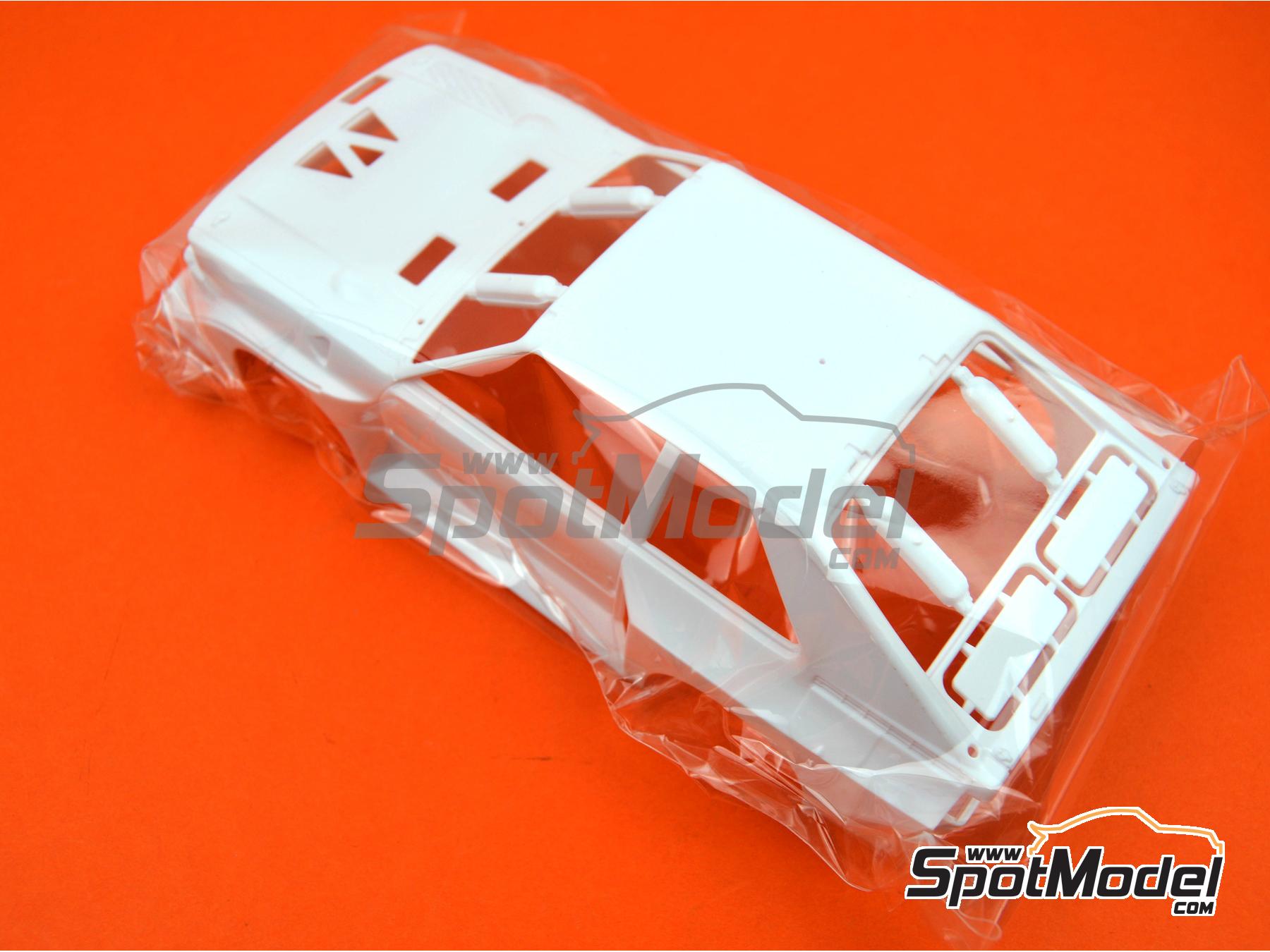 Image 18: Audi Sport Quattro S1 E2 Group B Audi Team Team sponsored by HB International - Monte Carlo Rally - Rallye Automobile de Monte-Carlo, Sanremo Rally 1985 and 1986 | Car scale model kit in 1/24 scale manufactured by Beemax Model Kits (ref.&nbsp;BX24035, also 4545782078398)