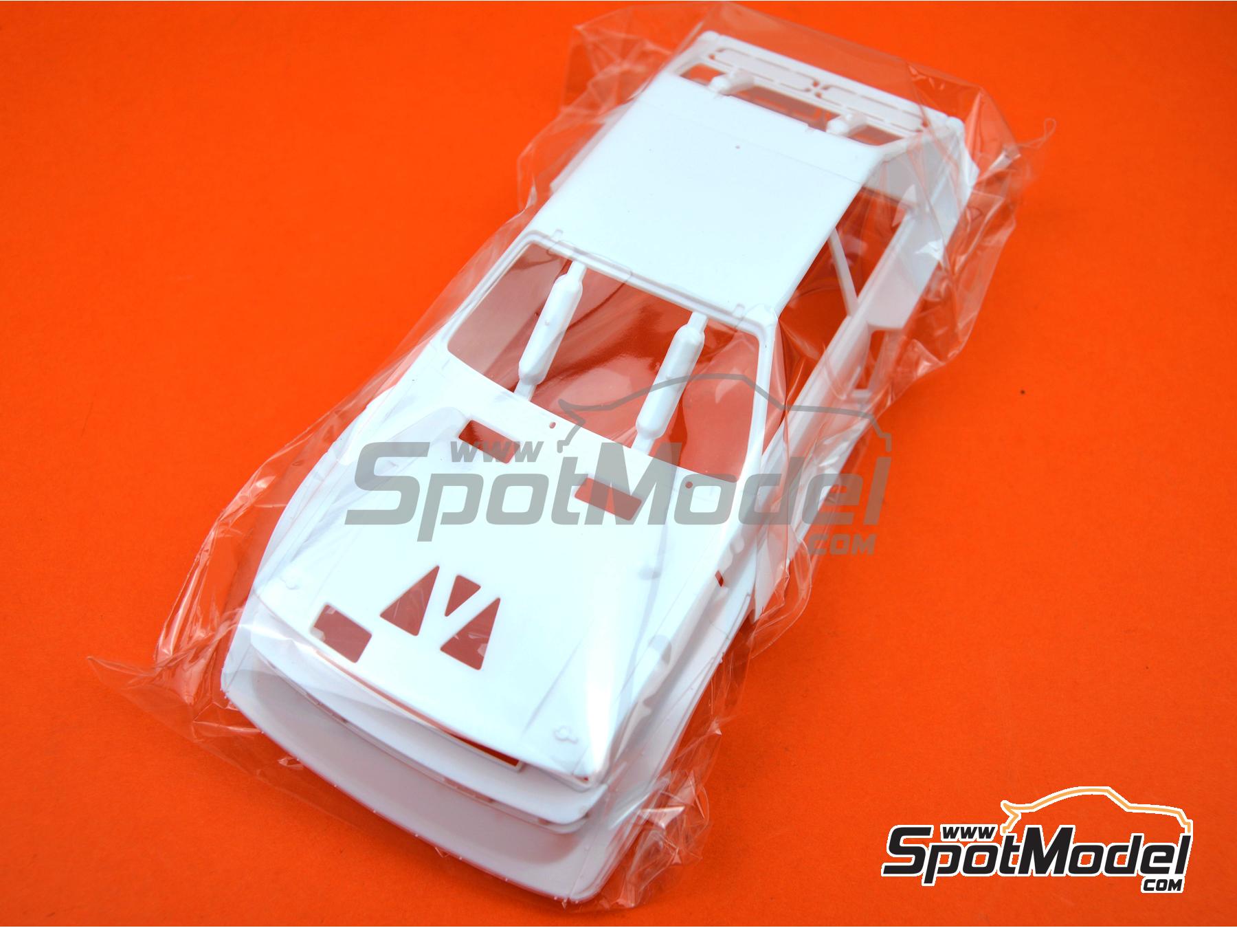 Image 19: Audi Sport Quattro S1 E2 Group B Audi Team Team sponsored by HB International - Monte Carlo Rally - Rallye Automobile de Monte-Carlo, Sanremo Rally 1985 and 1986 | Car scale model kit in 1/24 scale manufactured by Beemax Model Kits (ref.&nbsp;BX24035, also 4545782078398)