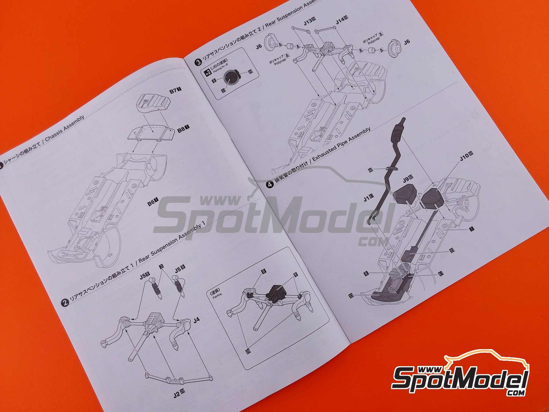 Image 7: BMW 320i E36 Equipo BMW Schnitzer patrocinado por Fina - Brands Hatch BTCC 1996 | Maqueta de coche en escala&nbsp;1/24 fabricado por Beemax Model Kits (ref.&nbsp;BX24045, tambien 4545782101669)