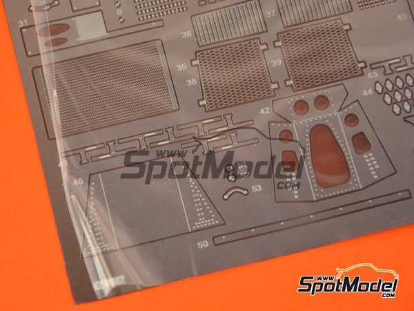 Image 11: McLaren TAG Porsche MP4/2B | Detail up set in 1/20 scale manufactured by Beemax Model Kits (ref. EX20001, also 4545782088977)