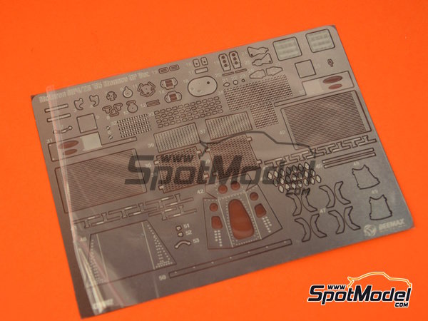 Image 12: McLaren TAG Porsche MP4/2B | Detail up set in 1/20 scale manufactured by Beemax Model Kits (ref. EX20001, also 4545782088977)