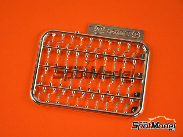 Image 13: McLaren TAG Porsche MP4/2B | Detail up set in 1/20 scale manufactured by Beemax Model Kits (ref. EX20001, also 4545782088977)