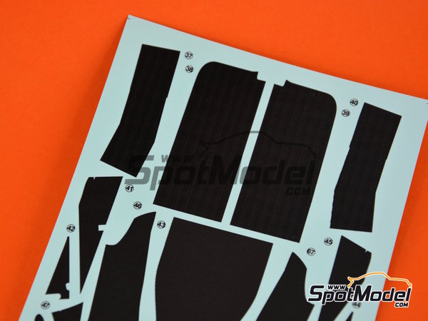 Image 15: McLaren TAG Porsche MP4/2B | Detail up set in 1/20 scale manufactured by Beemax Model Kits (ref. EX20001, also 4545782088977)