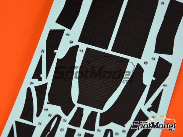 Image 16: McLaren TAG Porsche MP4/2B | Detail up set in 1/20 scale manufactured by Beemax Model Kits (ref. EX20001, also 4545782088977)