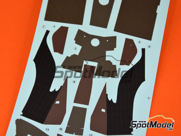 Image 21: McLaren TAG Porsche MP4/2B | Detail up set in 1/20 scale manufactured by Beemax Model Kits (ref. EX20001, also 4545782088977)