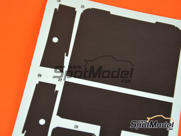 Image 24: McLaren TAG Porsche MP4/2B | Detail up set in 1/20 scale manufactured by Beemax Model Kits (ref. EX20001, also 4545782088977)