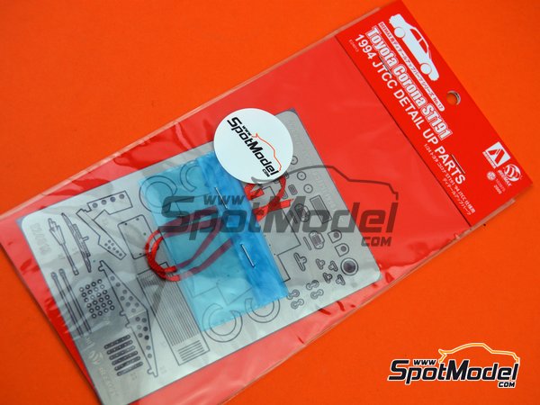 Image 4: Toyota Corona ST191 | Detail up set in 1/24 scale manufactured by Beemax Model Kits (ref.&nbsp;E24013)