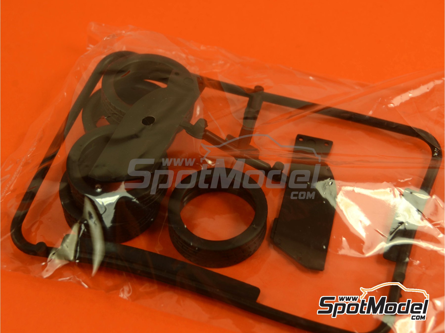 Image 14: Volkswagen Polo R WRC - Alsace France Rally 2013 | Car scale model kit in 1/24 scale manufactured by Belkits (ref. BEL-005, also 9789491110740 and BEL005)