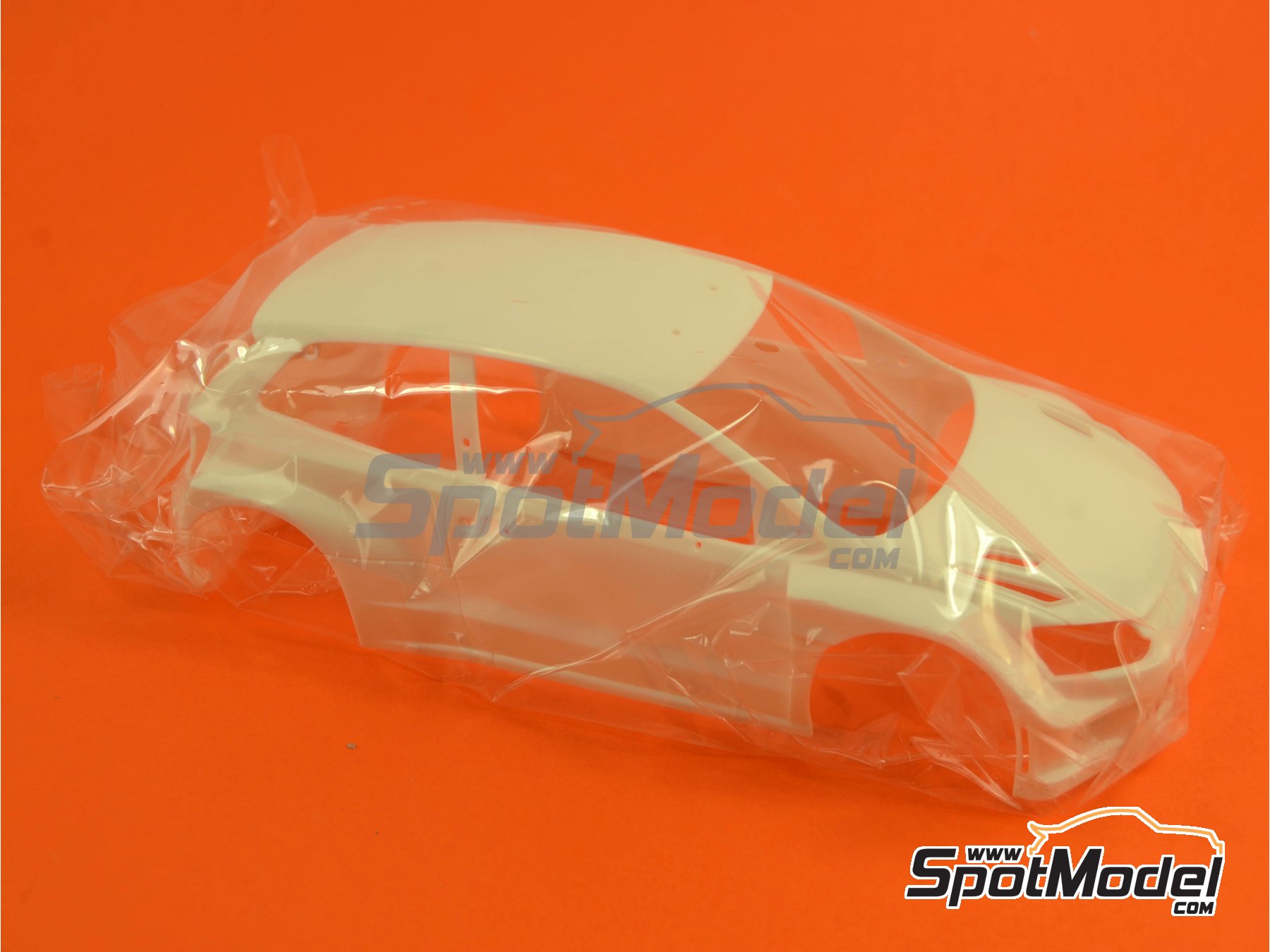 Image 21: Volkswagen Polo R WRC - Alsace France Rally 2013 | Car scale model kit in 1/24 scale manufactured by Belkits (ref. BEL-005, also 9789491110740 and BEL005)