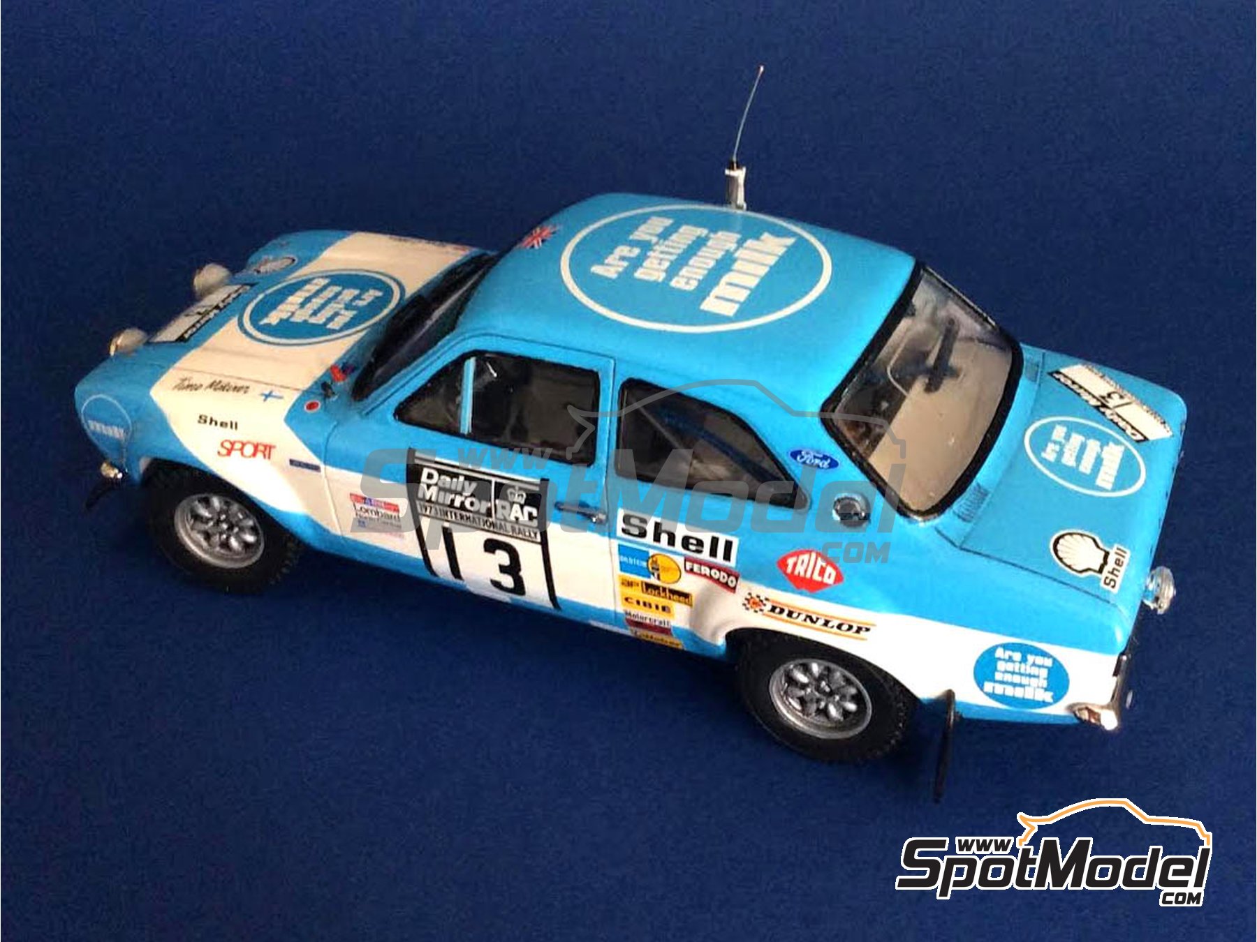 Belkits BEL006: Car scale model kit 1/24 scale - Ford Escort RS1600 Mk ...