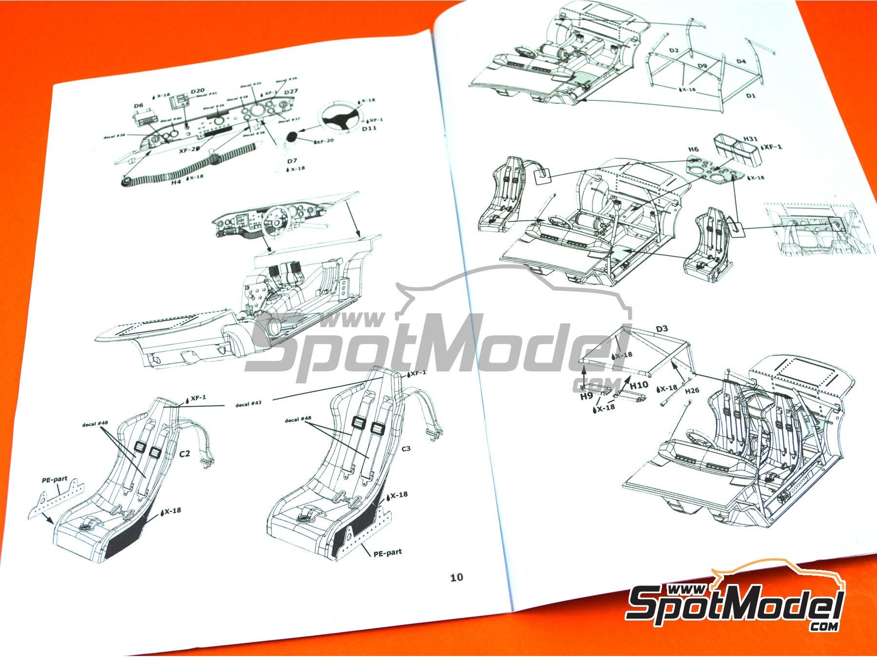 Image 25: Opel Manta 400 Group B Opel Euro Team - Tour de France Automobile 1984 | Model car kit in 1/24 scale manufactured by Belkits (ref.&nbsp;BEL008, also BEL-008)