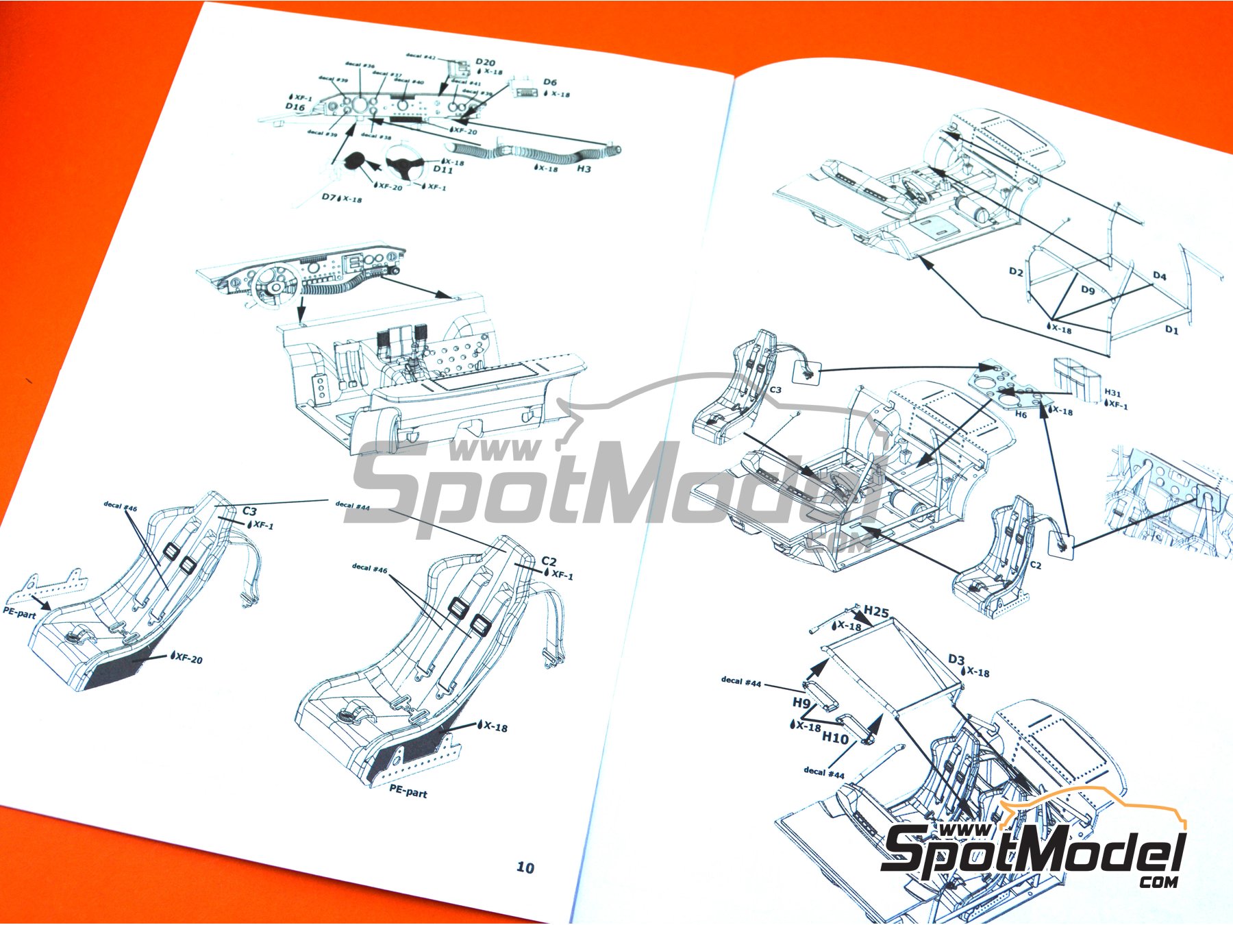 Image 23: Opel Manta 400 Grupo B patrocinado por Saxon Watches - Rally 24 Horas de Ypres 1984 | Maqueta de coche en escala 1/24 fabricado por Belkits (ref. BEL009, tambien 9789597256113 y BEL-009)