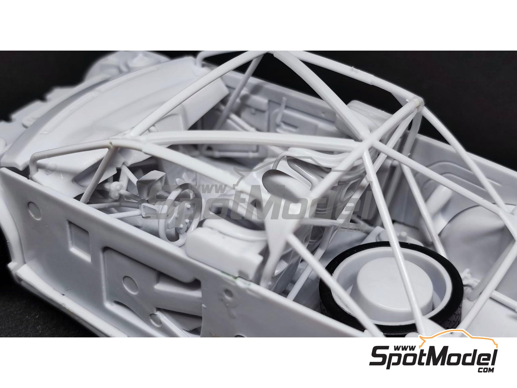 Image 7: Hyundai i20 Coupe WRC Hyundai Shell Mobis WRT Team sponsored by Shell - Corsica Linea Tour de Corse - Rallye de France 2019 | Car scale model kit in 1/24 scale manufactured by Belkits (ref.&nbsp;BEL014, also 9791038013339 and BEL-014)