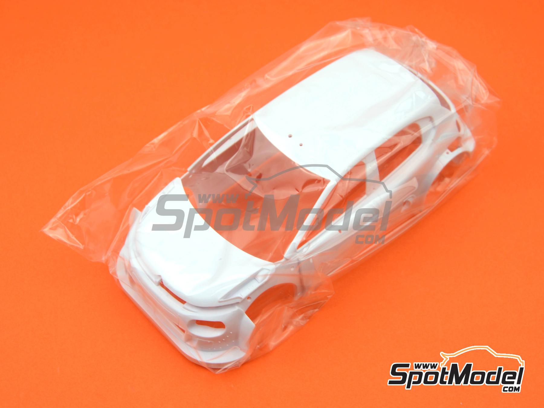 Image 16: Citro&euml;n C3 WRC Citro&euml;n Total Abu Dhabi WRT Team sponsored by Abu Dhabi - Neste Rally Finland 2017 | Car scale model kit in 1/24 scale manufactured by Belkits (ref.&nbsp;BEL018, also 9789597285465 and BEL-018)